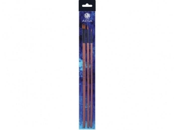 Zestaw pędzli nylon. ASTRA ARTEA 3 szt. (okr.2, okr.6, pł.10)