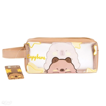 PIÓRNIK TRANSPARENTNY 20 X 9.5 X 5cm - KAPIBARA