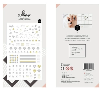 NAKLEJKI DECO LITERY