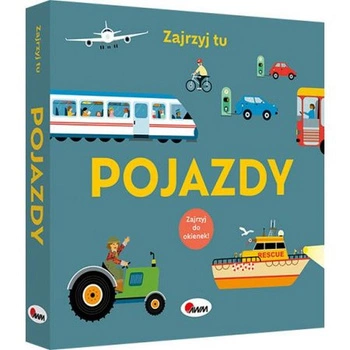 Książeczka ZAJRZYJ TU POJAZDY