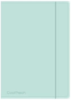 COOLPACK - PASTEL - TECZKA NA GUMKĘ A4 - POWDER MINT
