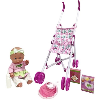 LALKA JULKA 30cm W WÓZKU