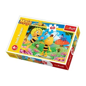 Trefl Puzzle 60 el. Kwiatek dla Mai, Pszczółka Maja