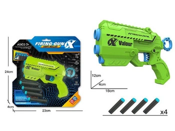 PISTOLET NA POCISKI Z PIANKI