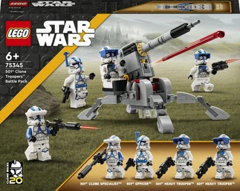 Klocki LEGO Star Wars ZESTAW BITEWNY ŻOŁNIERZE KLONY 75345