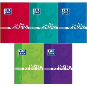 Oxford Brulion A5 Matematyka kratka 80 kartek