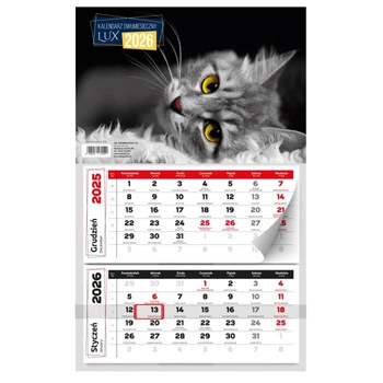 Kalpol.bis Kalendarz 2026 dwumiesięczny LUX