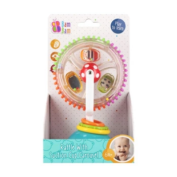 Zabawka na przyssawkę Karuzela BAM BAM 569046 14X23X12 WB 36