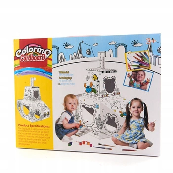 Zestaw Kreatywny Zrób to sam Kartonowa Łódź Podwodna