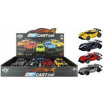 AUTO WYSCIG MET DZW P B 16CM MIX4 MC DISP 8 96