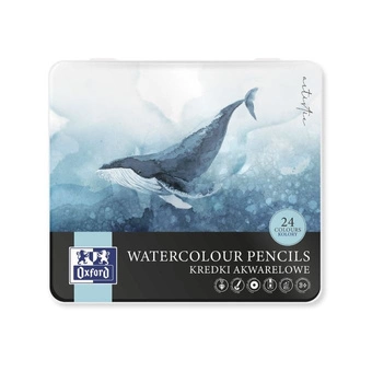 Oxford Kredki akwarelowe Artistic 24 kolory