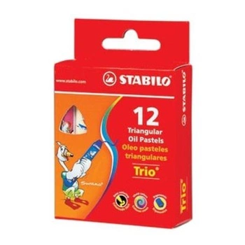 pastele olejne 12kolORW stabilo