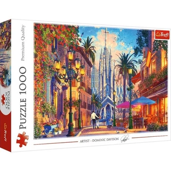 PUZZLE 1000 BARCELONA Artist Dominic Dawison