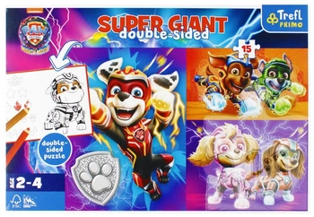 PUZZLE 15 SUPER GIGANT PSI PATROL