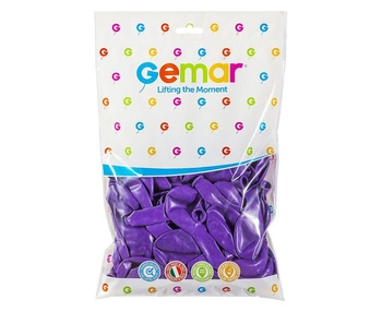 Balony G110 pastel 12' - fioletowe 08/ 100 szt.