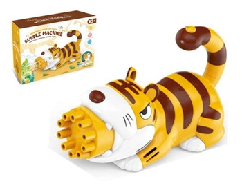 Tyrgrys tworzący bańki mydlane