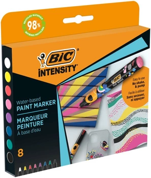 Bic Markery akrylowe Intensity Classic Paint mix 8szt