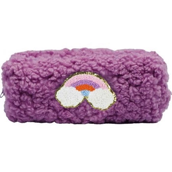 Piórnik Teddy fioletowy