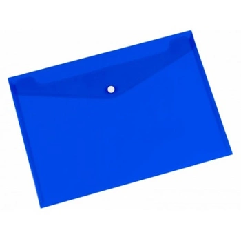 KOPERTA PP A4 NA ZATRZASK NIEBIESKA