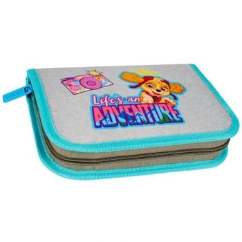 Piórnik 1 zamek 2 klapki z wyposażeniem Psi Patrol STARPAK