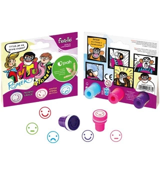 Pieczątki emocje FIORELLO 3 szt. GR-FF03T Tytus, Romek i A'Tomek