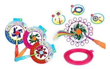 Wiatrak-obręcz do baniek mydlanych