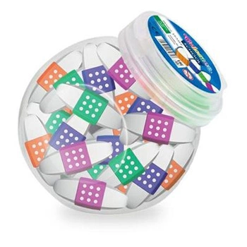 Gumka do ścierania z plastikowym uchwytem Colorino School