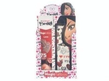 Naklejki Tatuaże x36  36szt/display 17x25x9cm