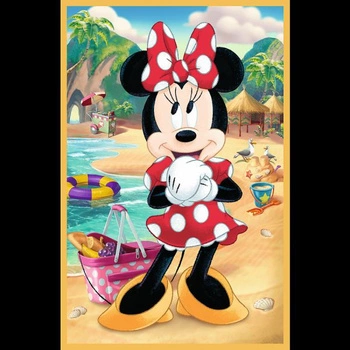 Puzzles 3x50 Mouse on holiday / Disney Mickey Mouse and Friends