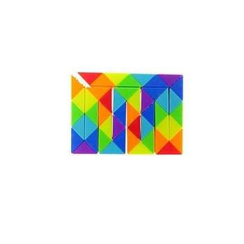Układanka wąż magiczny, 48 kostek; 7x5x2cm, Adar