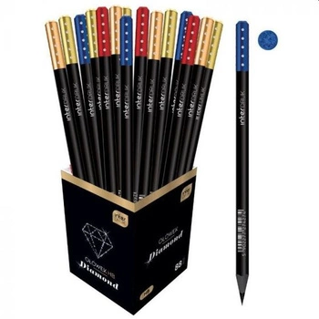 OŁÓWEK CZARNY Z DIAMENTEM