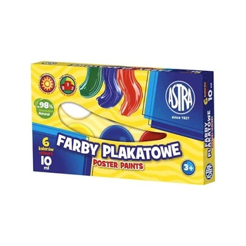 FARBY PLAKATOWE ASTRA 6 KOLORÓW 10ML @