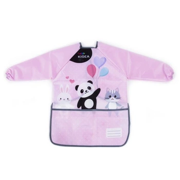 Kidea Fartuszek do malowania z rękawami Misie