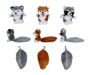 ZWIERZĘTA 3 wzory   20CM    169808