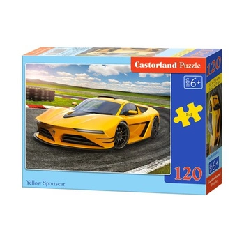 Castorland Puzzle 120 el. B-13500 YELLOW SPORTSCAR