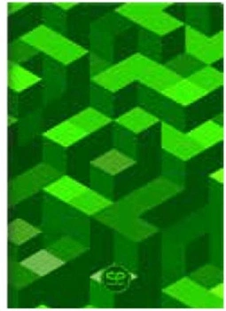 Zeszyt A5 Coolpack w kratkę city jungle green kratka 60 kartek