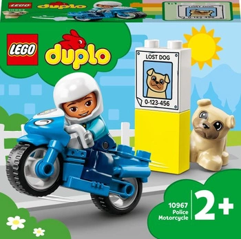 Klocki Lego Duplo Motocykl Policyjny 10967