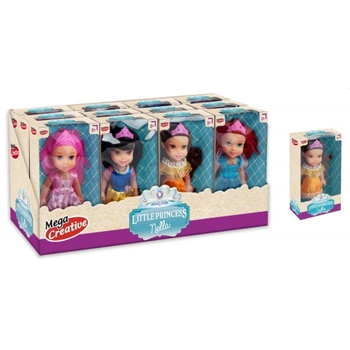 Lalka Nella- mała księżniczka, 15 cm, mix wzorów, Mega Creative  