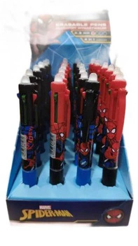 DISNEY - DŁUGOPIS WYMAZYWALNY AUTOMATYCZNY/MULTICOLOR - 4in1 /0,5 mm/