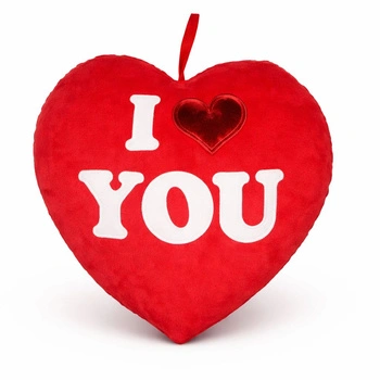 Serce z napisem 'I Love You'' 20cm Walentynka