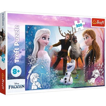 Puzzle 300 el. Magiczny Czas Frozen