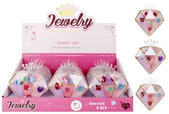 Zestaw Piękności BIŻUTERIA 11X11X6 MIX12 MC