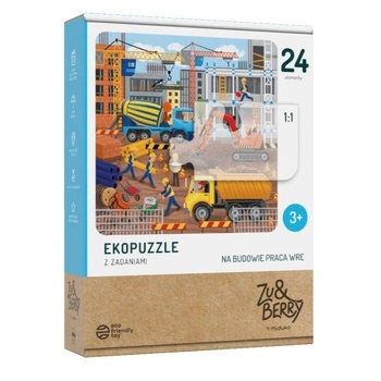 EkoPuzzle 24el. Na budowie praca wre Zu&Berry