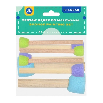 Gąbki do malowania zestaw 8szt STARPAK 562605