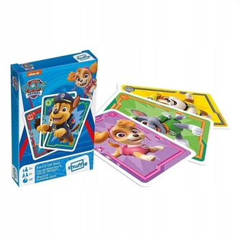 Gra Karciana Czarny Piotruś Memo Psi Patrol Cartamundi