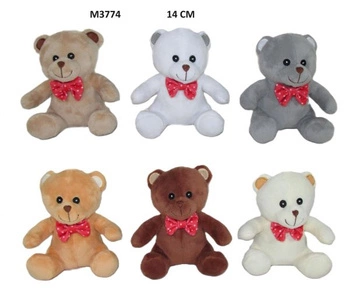 Pluszowy Miś 6 KOL 14 CM      mix    168542