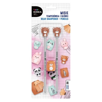 MISIE TEMPERÓWKA Z OŁÓWKAMI 3 SZT. KIDEA