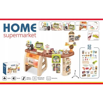 Supermarket Sklep z ladą i akcesoriami