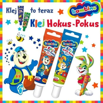 KLEJ HOKUS POKUS W TUBIE 45g DISPLAY STANDARD