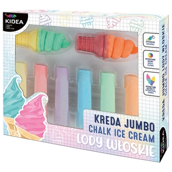 Kidea Kreda Jumbo Lody włoskie 8 elementów